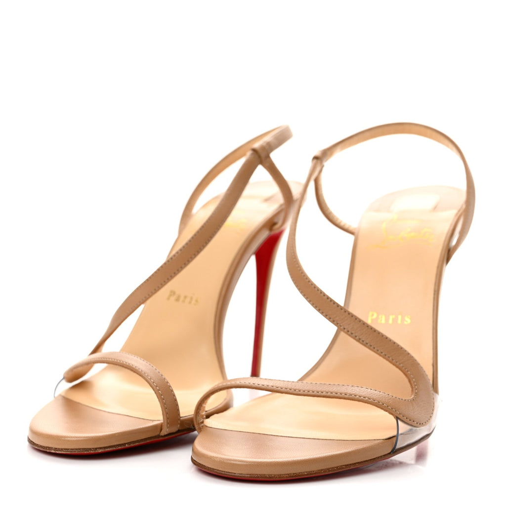 Nappa Rosalie 100 Sandals 38 Nude
