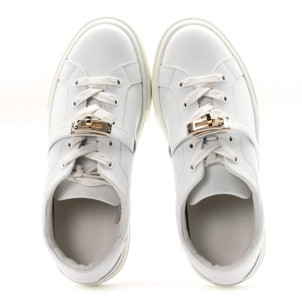 Calfskin Day Sneakers 38 White
