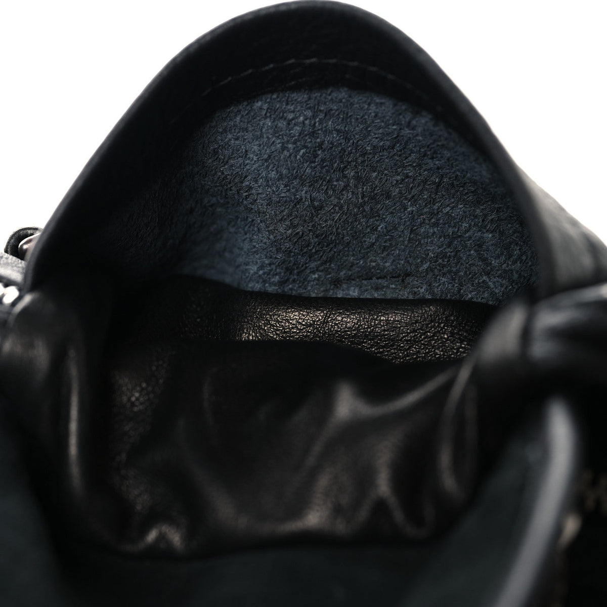 Grained Calfskin Snat Pack Gunslinger Waist Bag Black