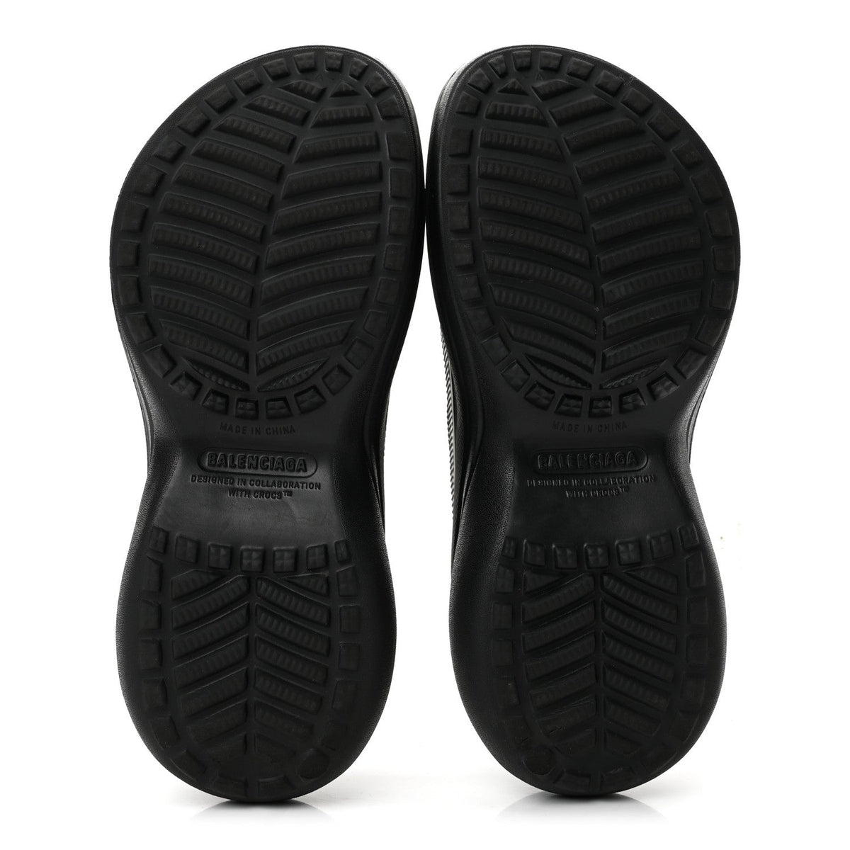 X CROCS Rubber Womens Pool Slides 36 Black