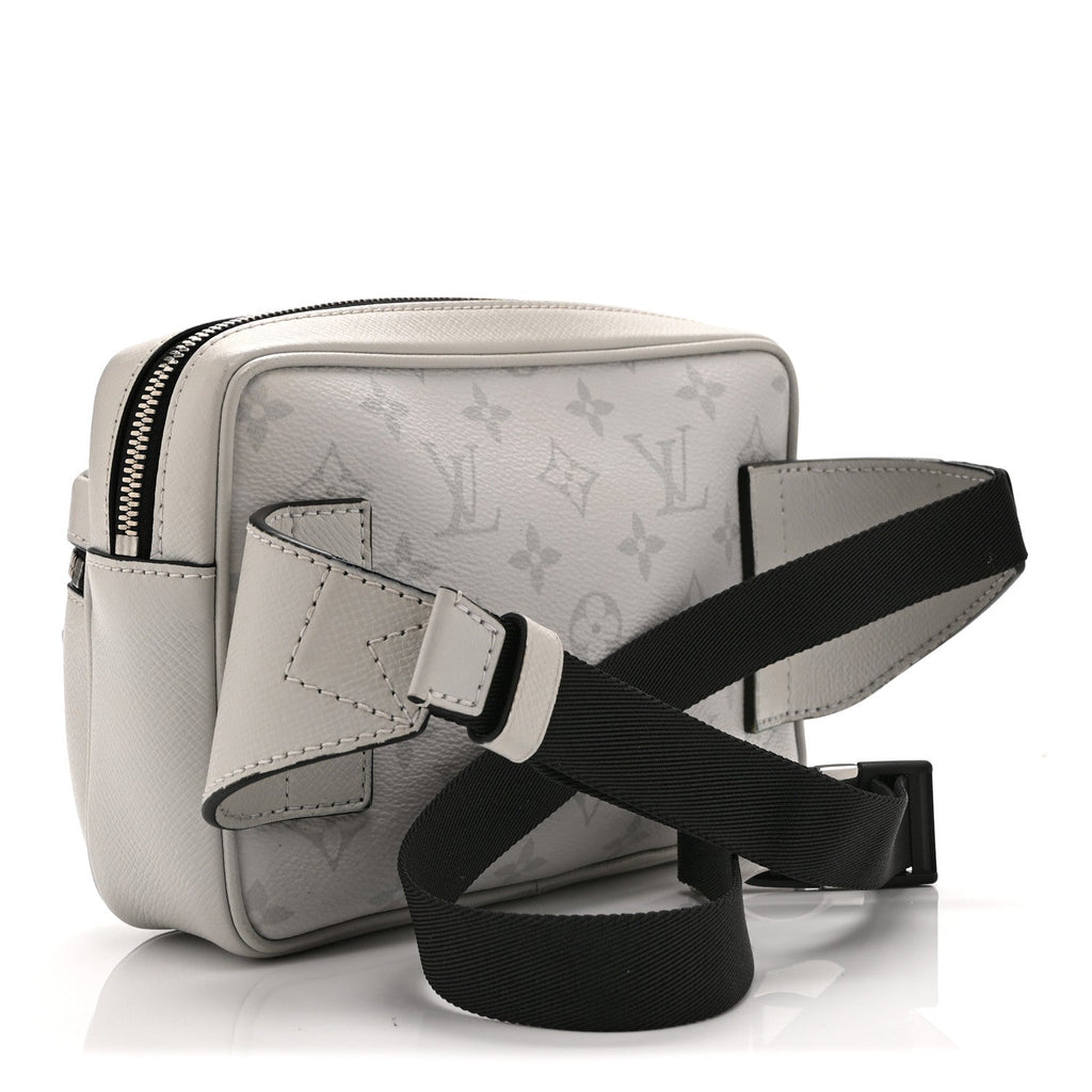 Taiga Monogram Outdoor Bumbag White