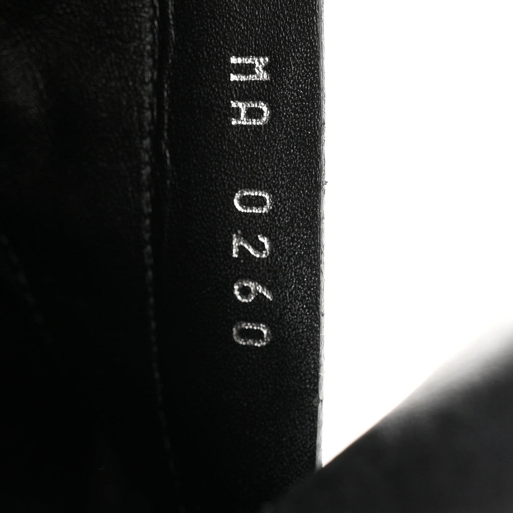 Patent Calfskin Monogram Star Trail Ankle Boots 39 Black