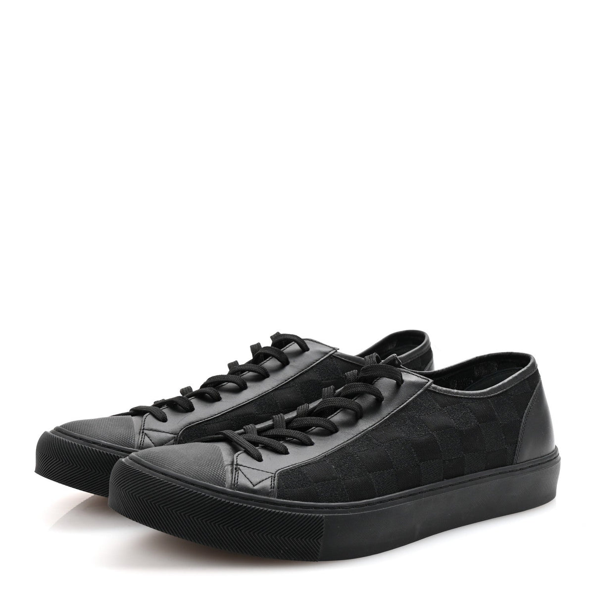 Canvas Calfskin Damier Mens Tattoo Sneakers 9