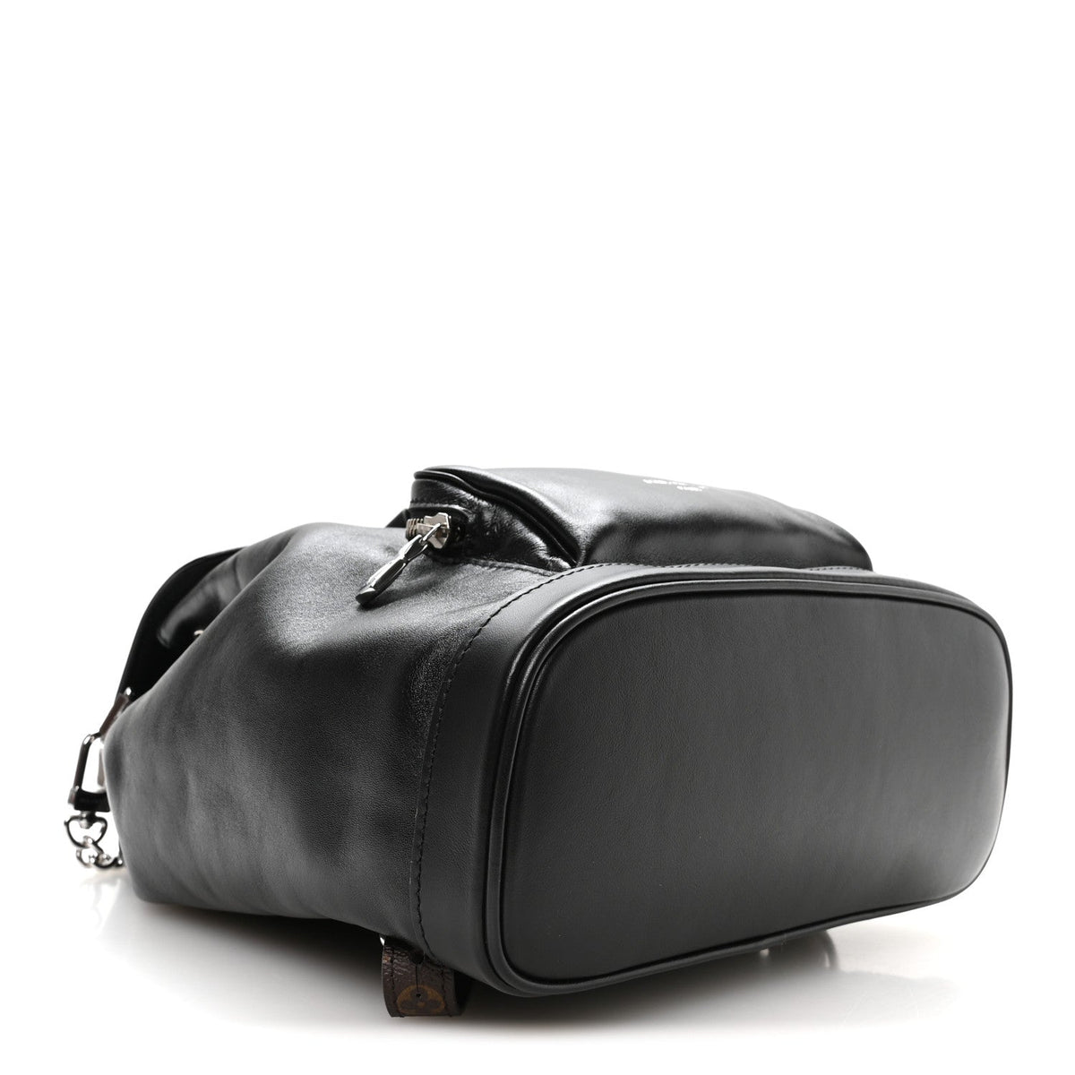 Lambskin Monogram Montsouris Vibe PM Black