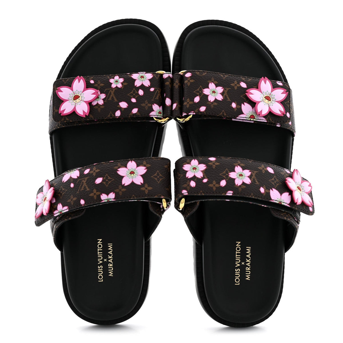 LV X TM Monogram LV Sunset Flat Comfort Mule 39 Sakura Brown