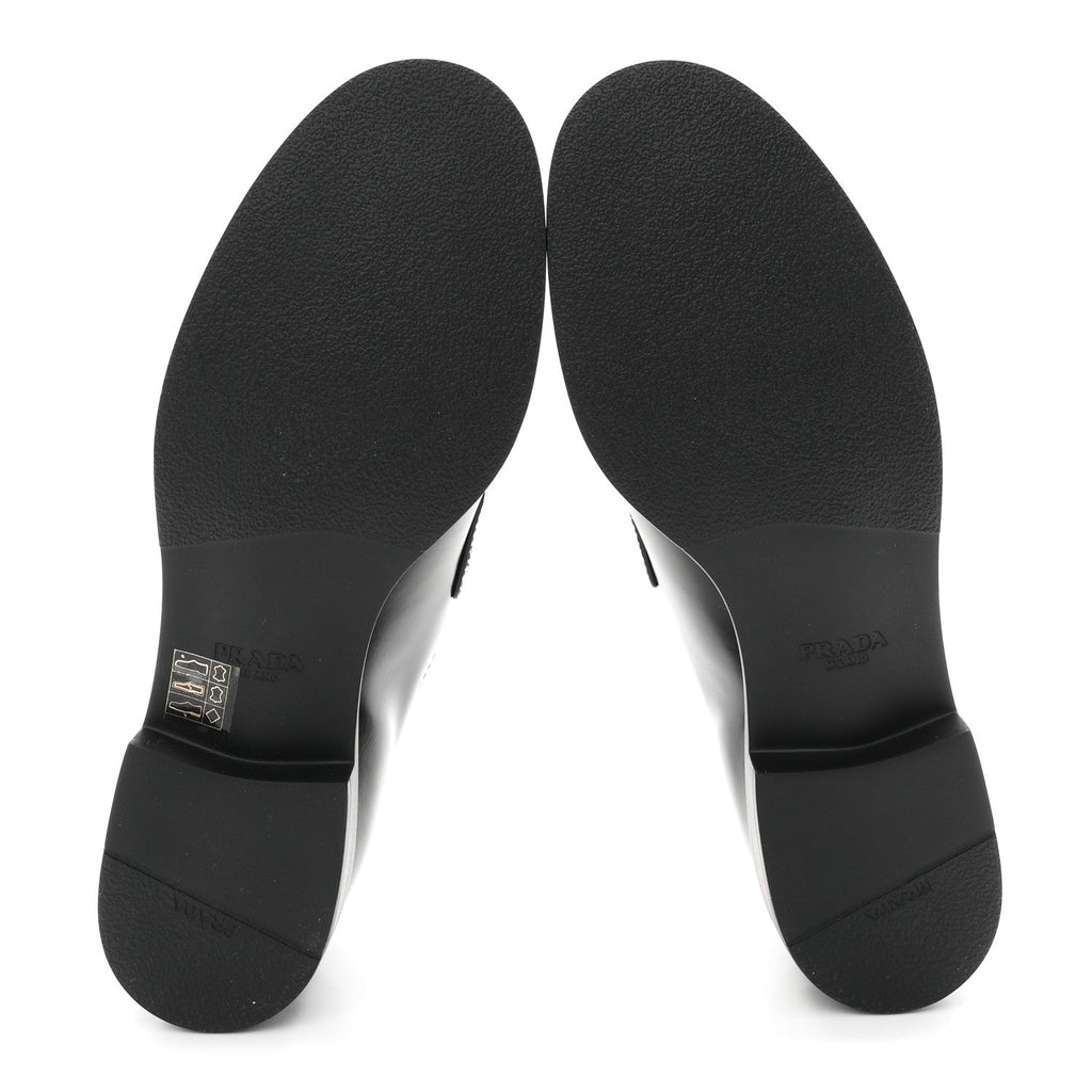 Spazzolato Loafers 38.5 Black
