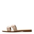 Box Calfskin Oran Sandals 37.5 Camel