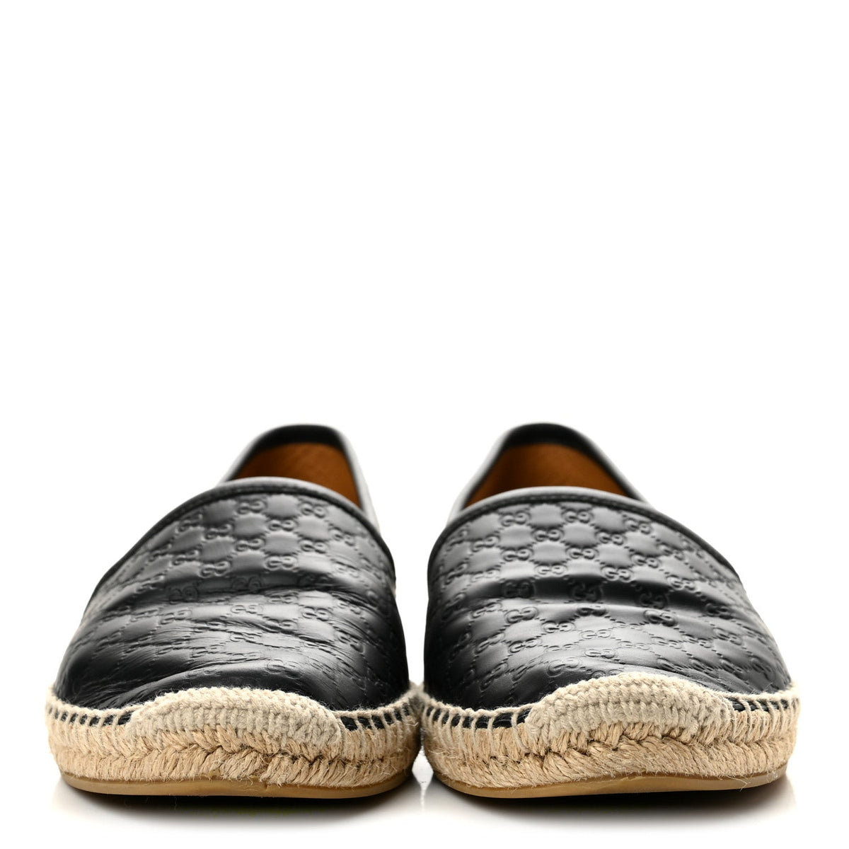 Microguccissima Signature Espadrilles 38 Black