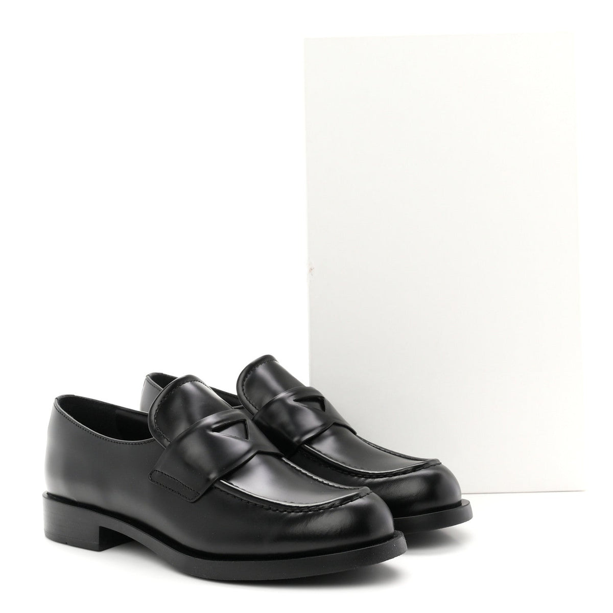 Spazzolato Loafers 40.5 Black