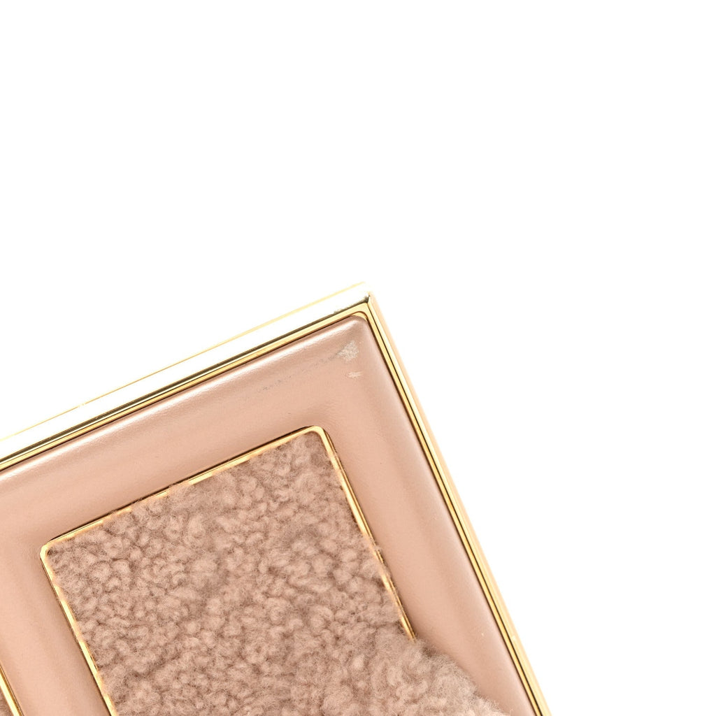 Shearling Small Fendi First Rosa Plaster