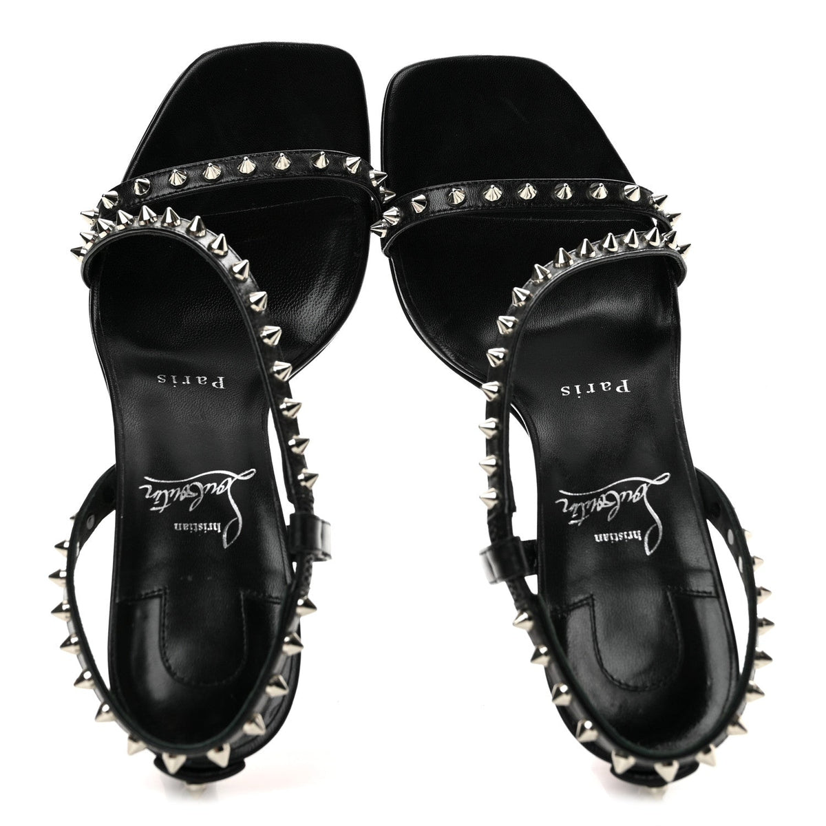 Nappa Rosa Condorapik 85 Spike Sandals 36.5 Black