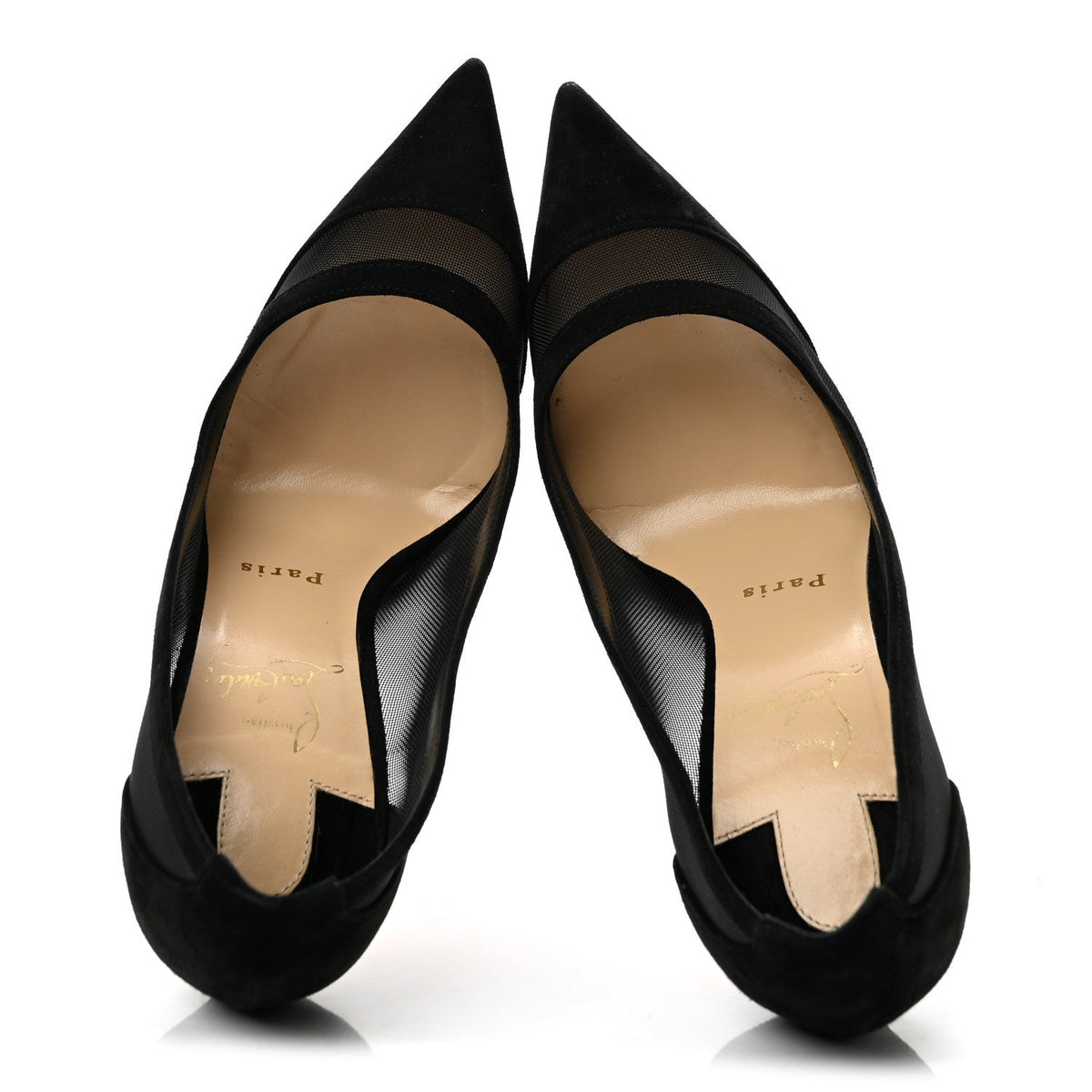Veau Velours Rete Galativi 100 Pumps 37 Black