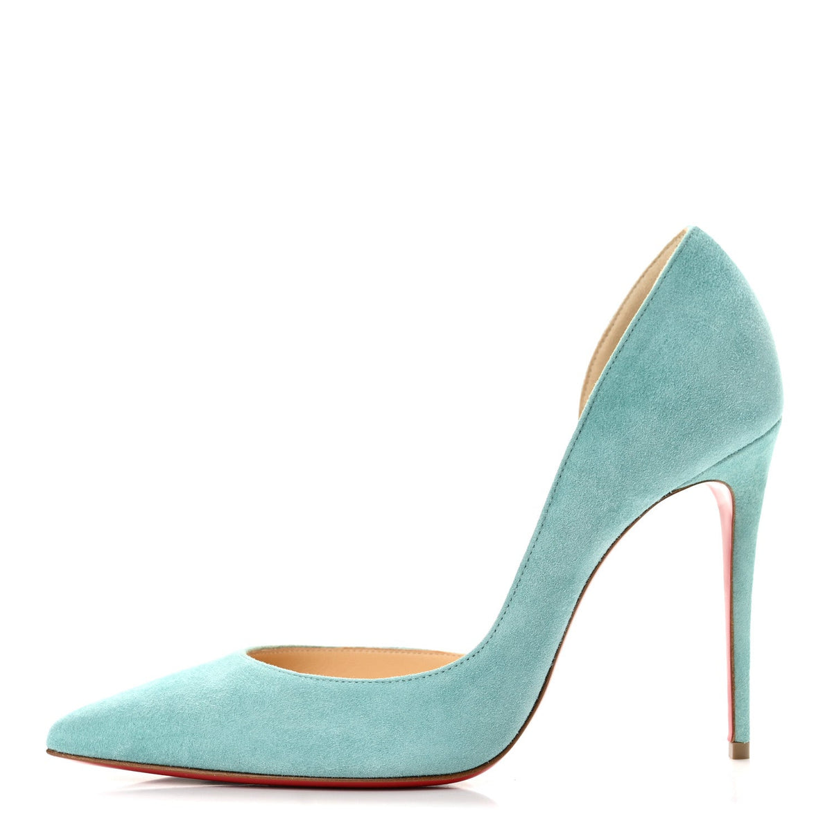 Suede Iriza 100 Pumps 37.5 Turquoise
