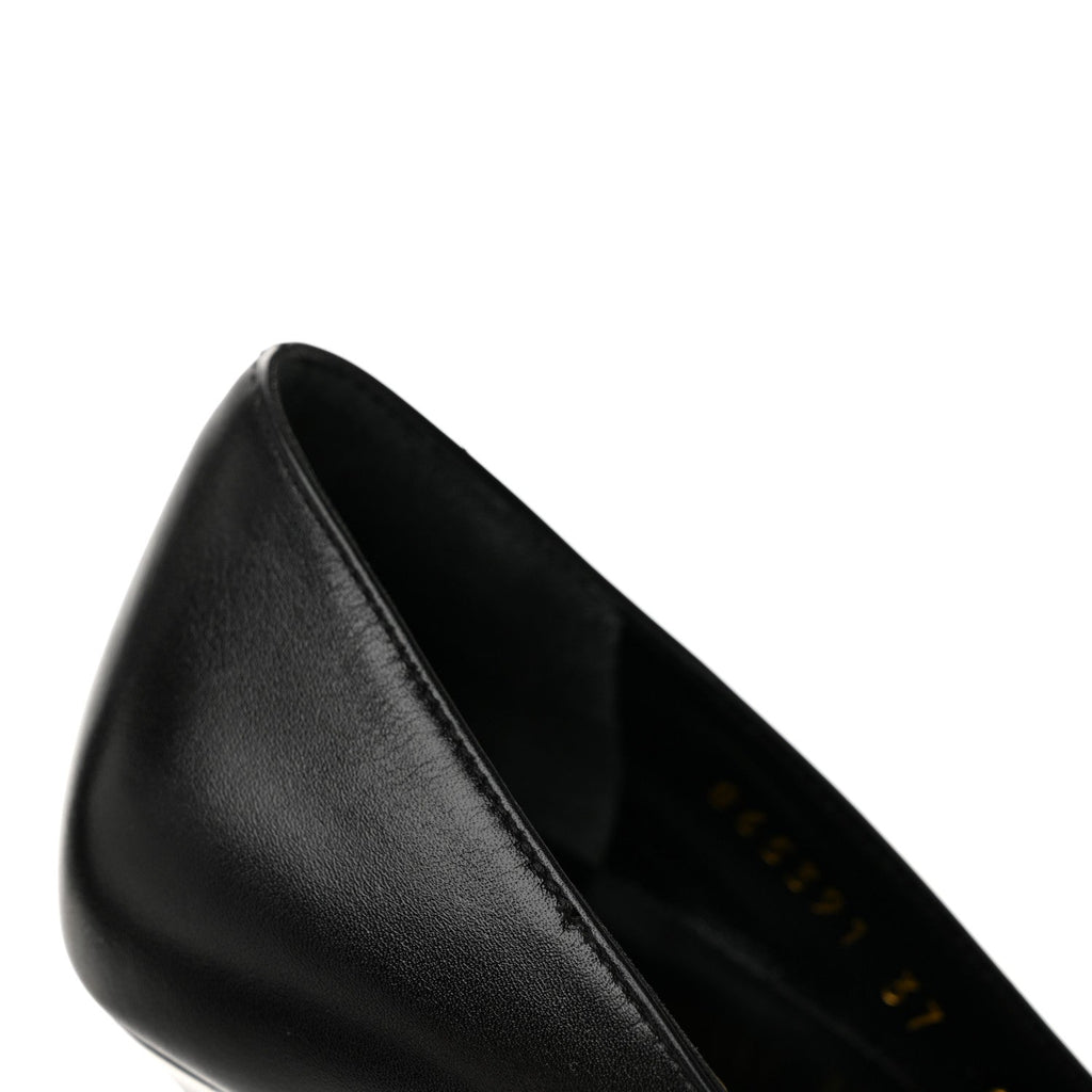 Calfskin Bombshell Pumps 37 Black