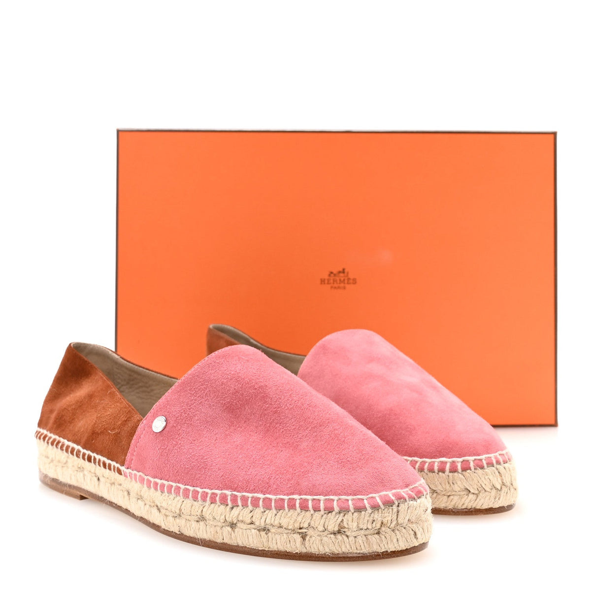 Suede Goatskin Womens Joven Espadrilles 37 Rose De Venise Gold