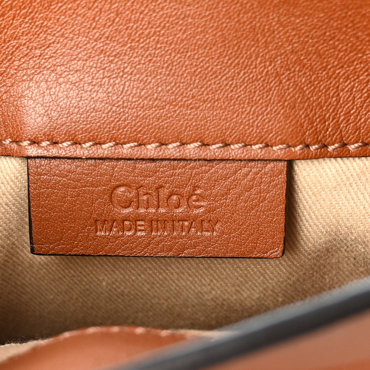 Suede Calfskin Mini Faye Backpack Tan