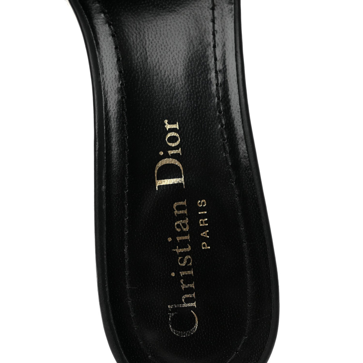 Cotton Embroidered Dway 40mm Slide Sandals 38 Deep Blue