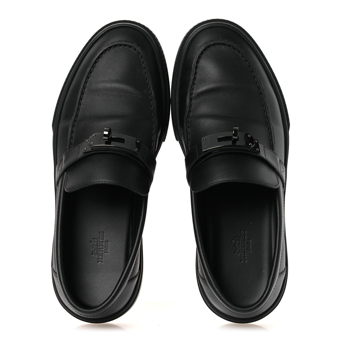 Calfskin Mens Game Slip On Sneakers 40 Black