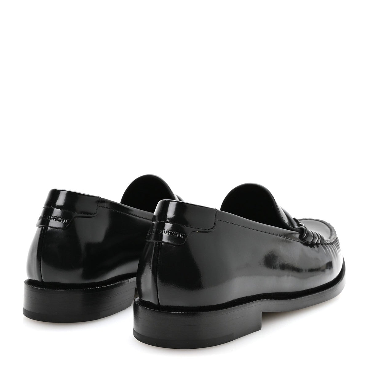 Magnum Lux Calfskin Mens Le Loafer 15 Moccassins 40 Black