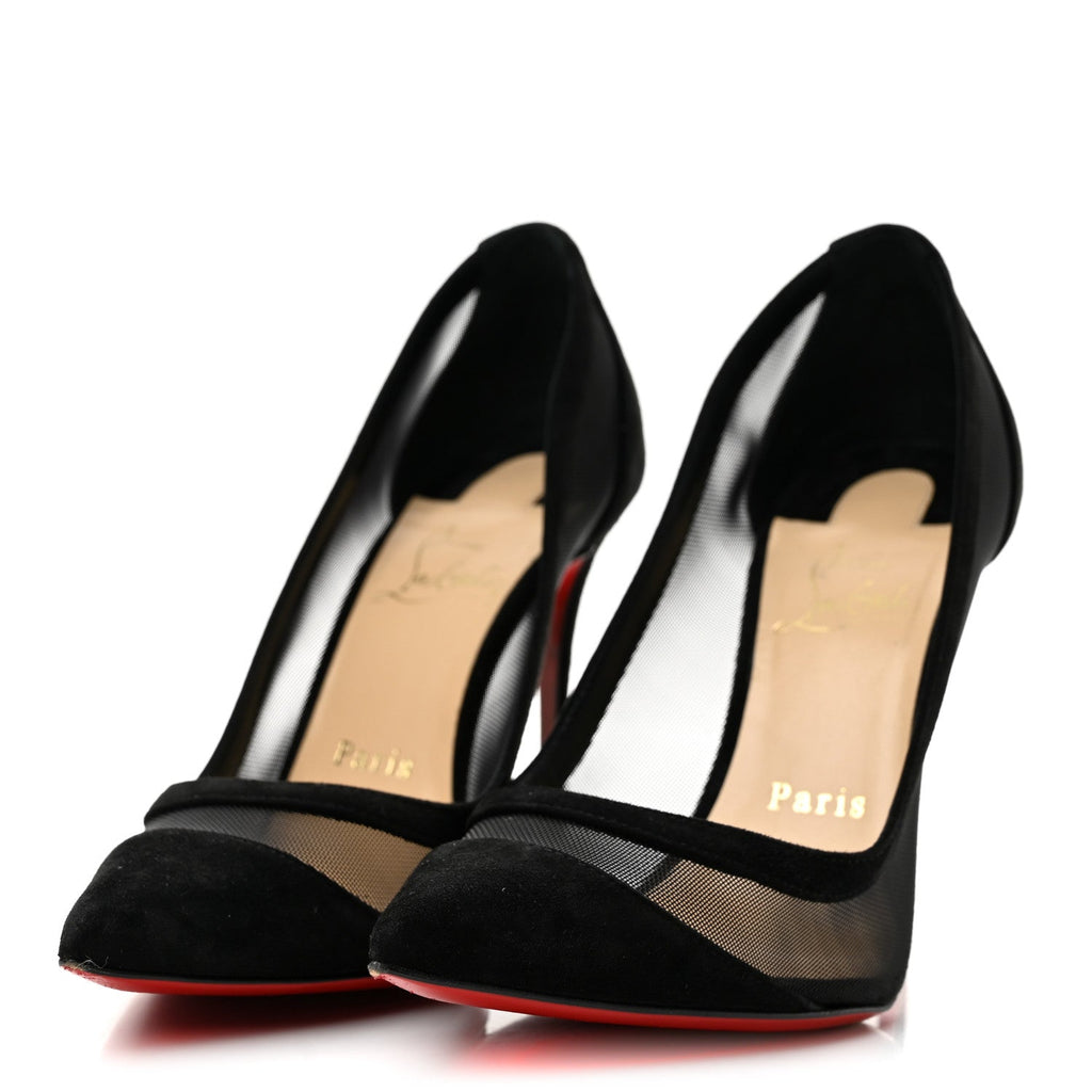 Veau Velours Rete Galativi 100 Pumps 37 Black