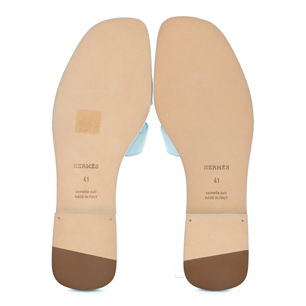 Epsom Oran Sandals 41 Bleu Brume