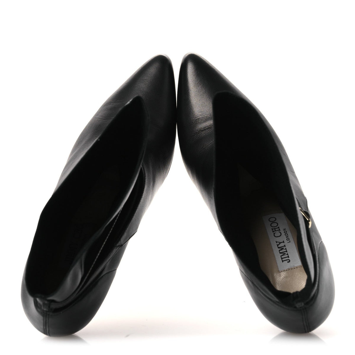Nappa Calfskin Cacia 85 Ankle Boots 38 Black