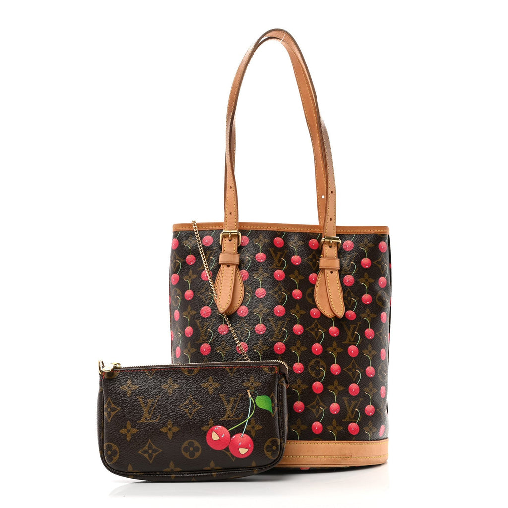 Monogram Cerises Bucket Bag