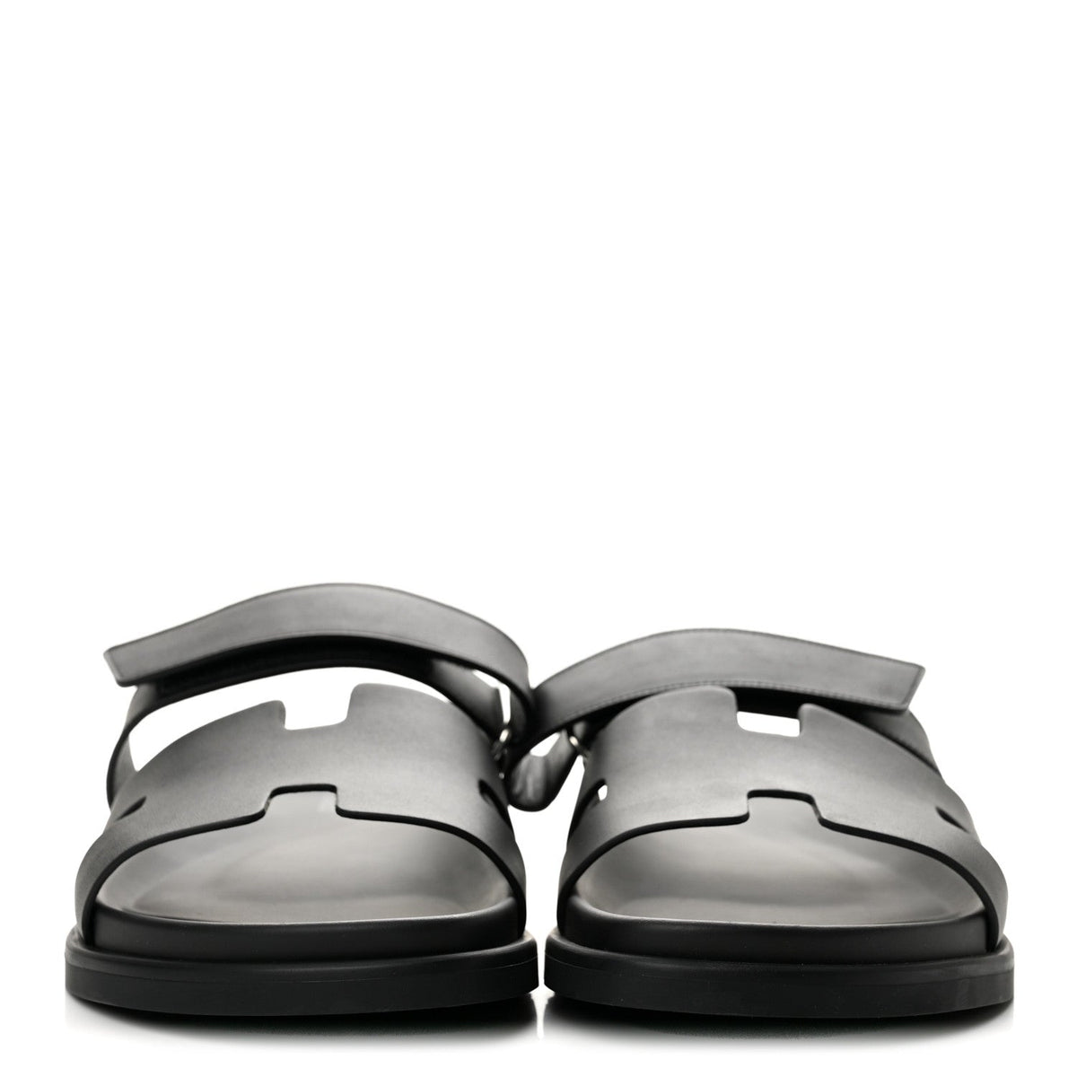 Calfskin Mens Chypre Sandals 44 Black