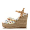 LV X TM Monogram Multicolor Helios Wedge Sandals 40 White