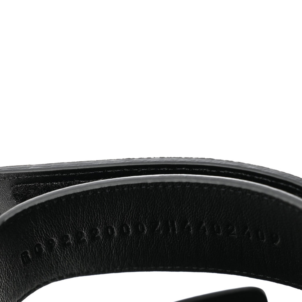 Calfskin Mens Chypre Sandals 44 Black