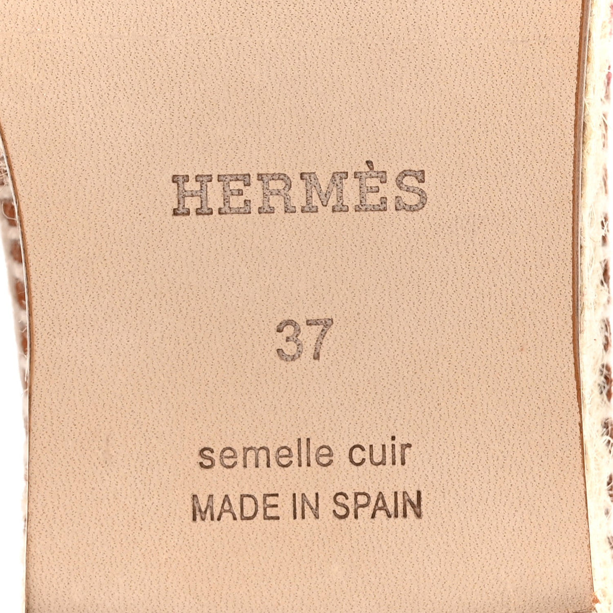 Suede Goatskin Womens Joven Espadrilles 37 Rose De Venise Gold