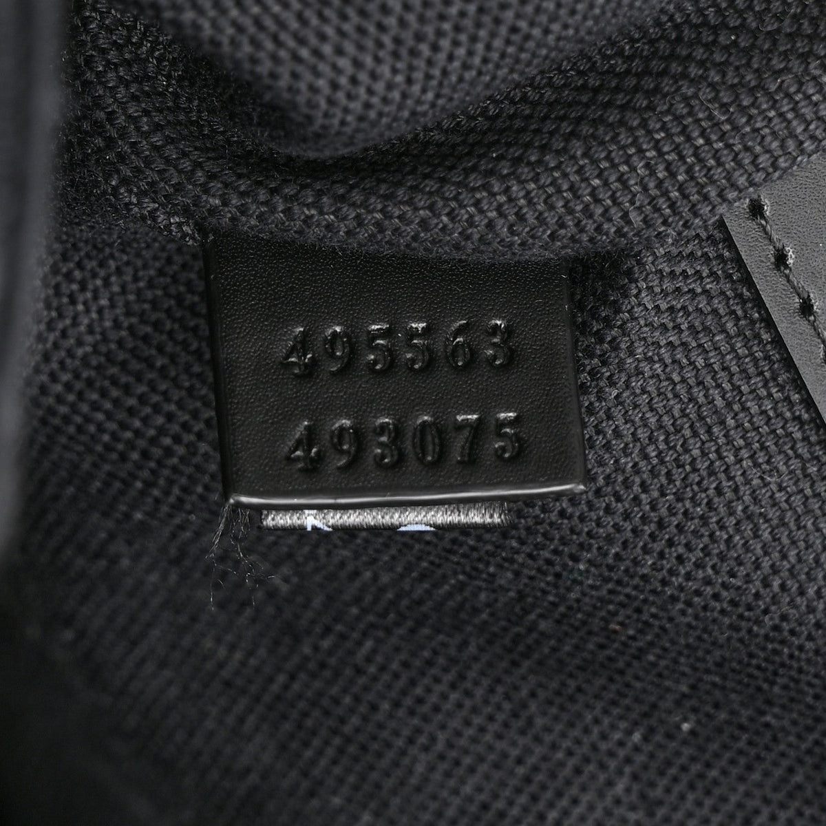 Soft GG Supreme Monogram Calfskin Web Double Buckle Backpack Black