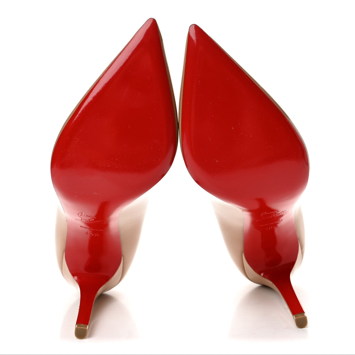 Patent Pigalle Follies 100 Pumps 40.5 Nude