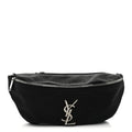 Canvas Monogram Belt Bag Black